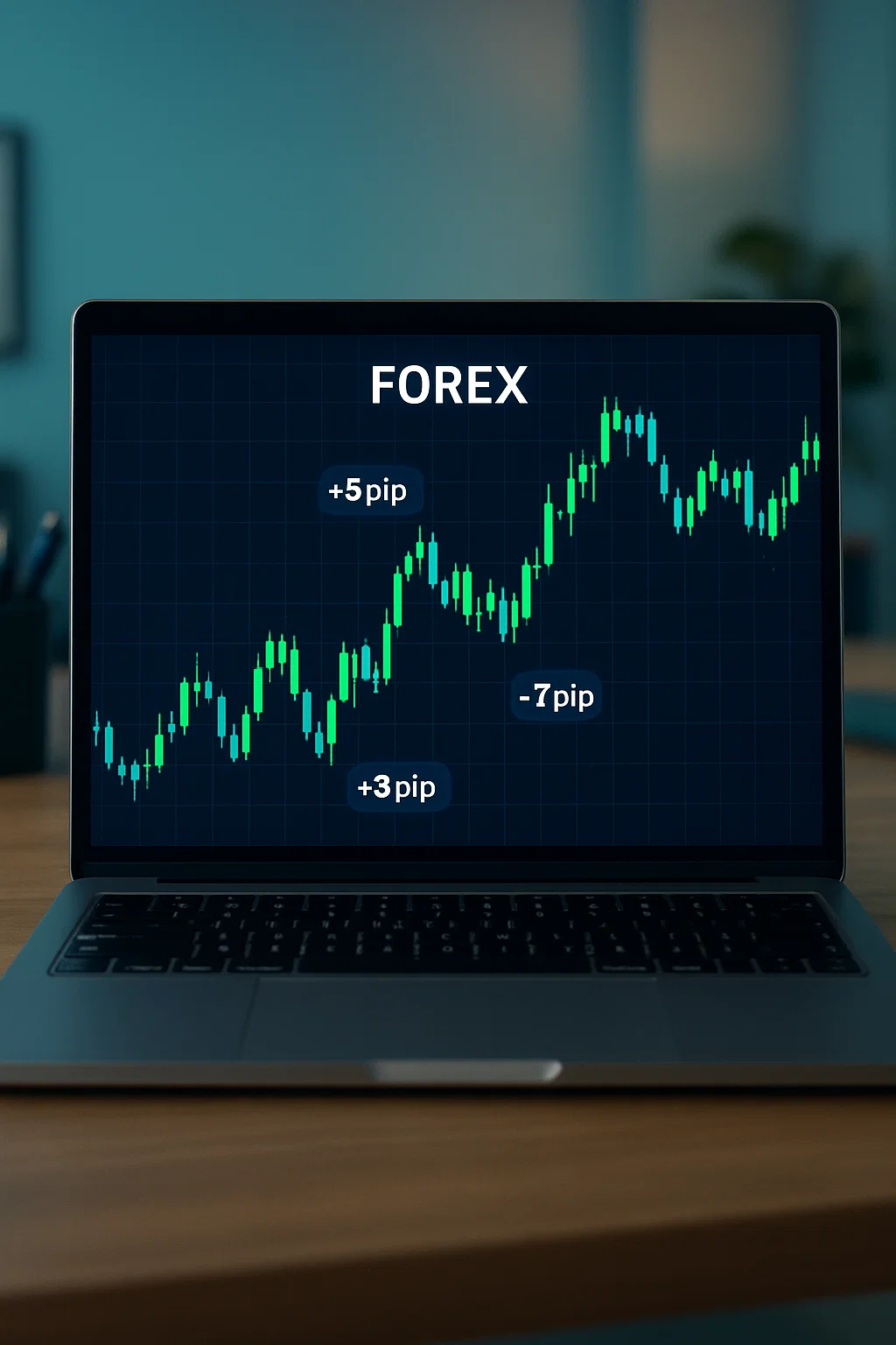 A Forex chart showing how small price shifts represent valuable trading opportunities.