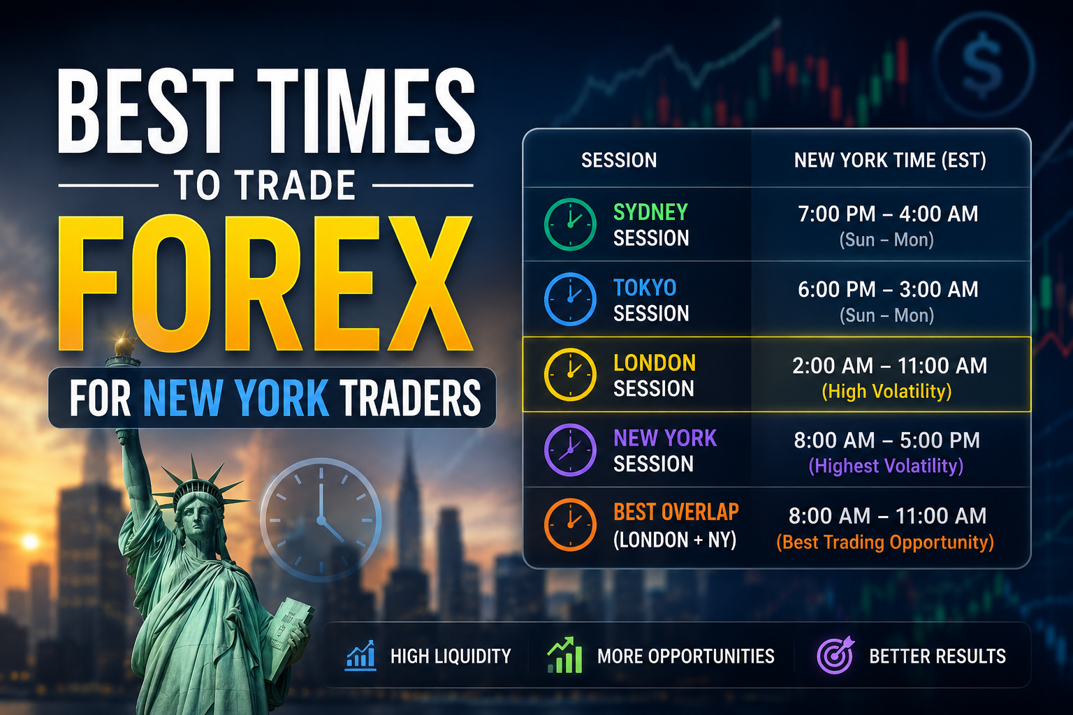 Best Times to Trade Forex